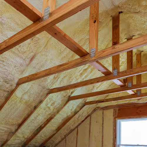 Travaux d'isolation des combles pour toiture